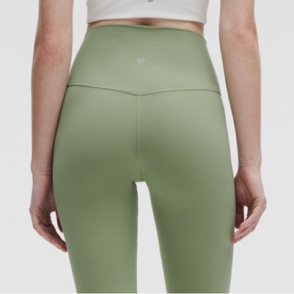 lululemon athletica Pants - Lululemon Align Bronze Green High-Waisted size 6 Inseam: 28”